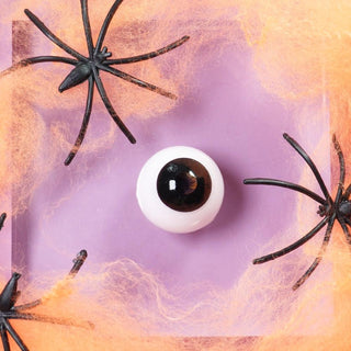 EyeCandys Cosplay 006 Solid Black Color Contact Lens - EyeCandys