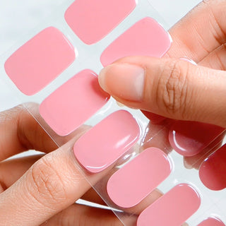 Choosing the right EyeCandys Gel Nail Sticker size for your nails, ensuring a smooth and precise application