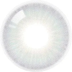 Olola Blow Midnight Grey by Olola is a midnight grey contact lens with a subtle dotted pattern on the rim and a clear center, designed to enhance dark eyes. Suitable for myopia prescriptions.