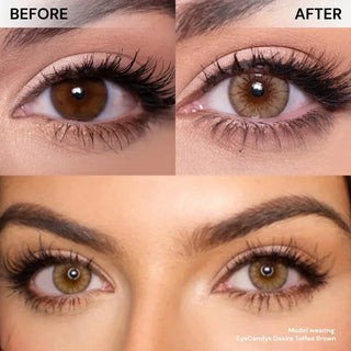 EyeCandys Desire Toffee Brown - EyeCandys
