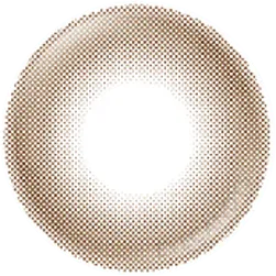 The NEO Vision Neoism Coco Brown (50pk) contacts feature a dotted gradient pattern, denser at the rim and fading inward, with a clear pupil area—ideal prescription colored lenses from NEO Vision.
