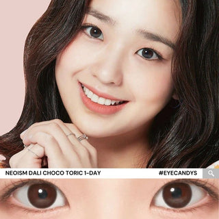 NEO Vision Neoism Dali Choco 1-Day Toric for Astigmatism (30pk) - EyeCandys