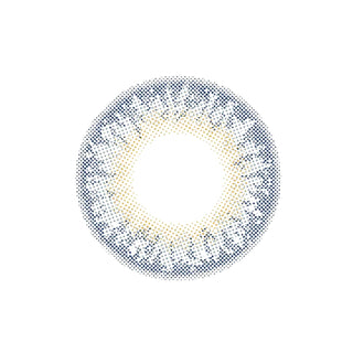 EyeCandys Lapis 1-Day Lapis Lazuli (10pk) prescription colored contact lens design featuring deep sapphire blue outer ring, soft grey blend zone, golden-yellow pupil accent, three-tone Korean daily disposable contact lens pattern for dark eyes