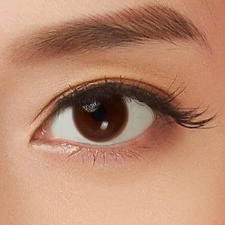 Pink Label Pearl Black Colored Contacts Circle Lenses - EyeCandys