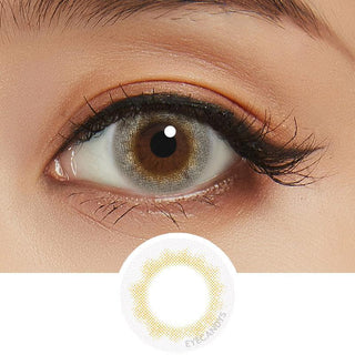 N's Collection Lassie Grey (10pk) Natural Color Contact Lens for Dark Eyes - EyeCandys
