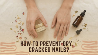 how to prevent dry cracked hands with hand cream and cuticle oil