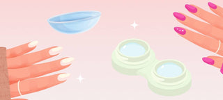 How to Take Off Contact Lenses with Long Nails Safely