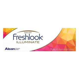 Freshlook Illuminate 1-Day (30pk) Rich Brown Color Contact Lens - EyeCandys