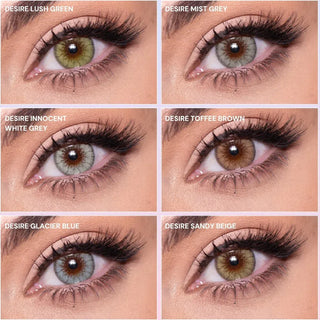 EyeCandys Desire Innocent White Grey - EyeCandys