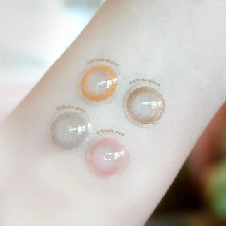 EyeCandys Attitude Glitter Choco (1 Pair) Color Contact Lens - EyeCandys