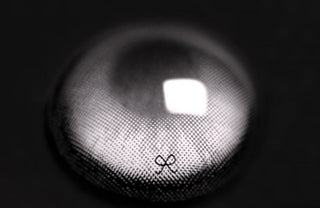 Close up detailed view of a i-Sha Reborn Moon Stone contact lens design
