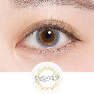 N's Collection Lassie Grey (10pk) Natural Color Contact Lens for Dark Eyes - EyeCandys